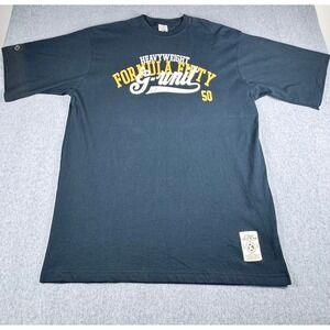 Vintage Y2K G-Unit 50 Cent Heavyweight T Shirt XXL 2XL Black White Hip Hop